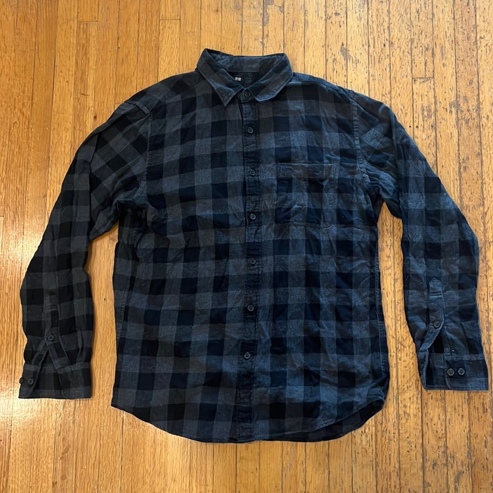 Uniqlo Checkered Flannel Shirt